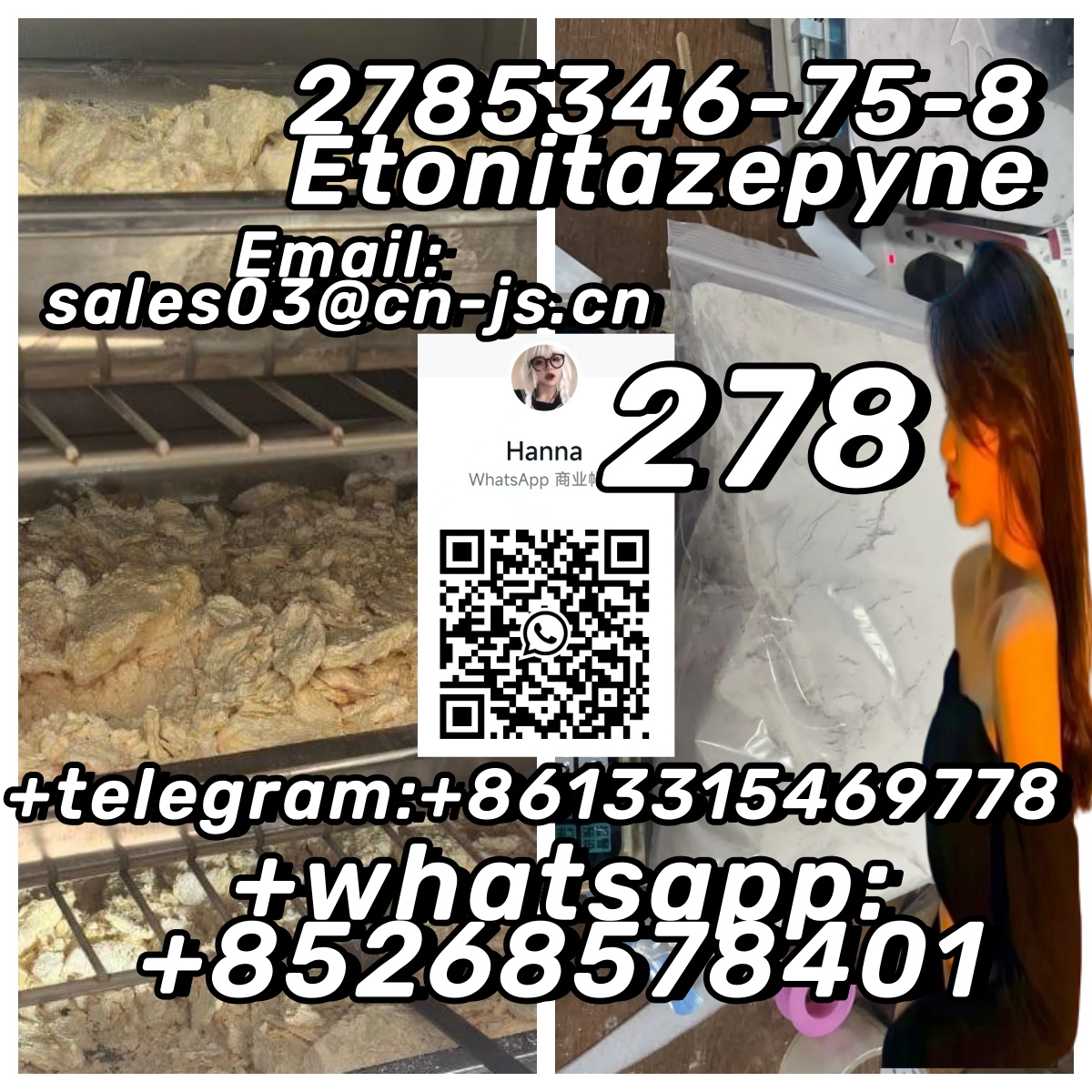 Free sample 2785346-75-8 Etonitazepyne ,11,Cars,Cars