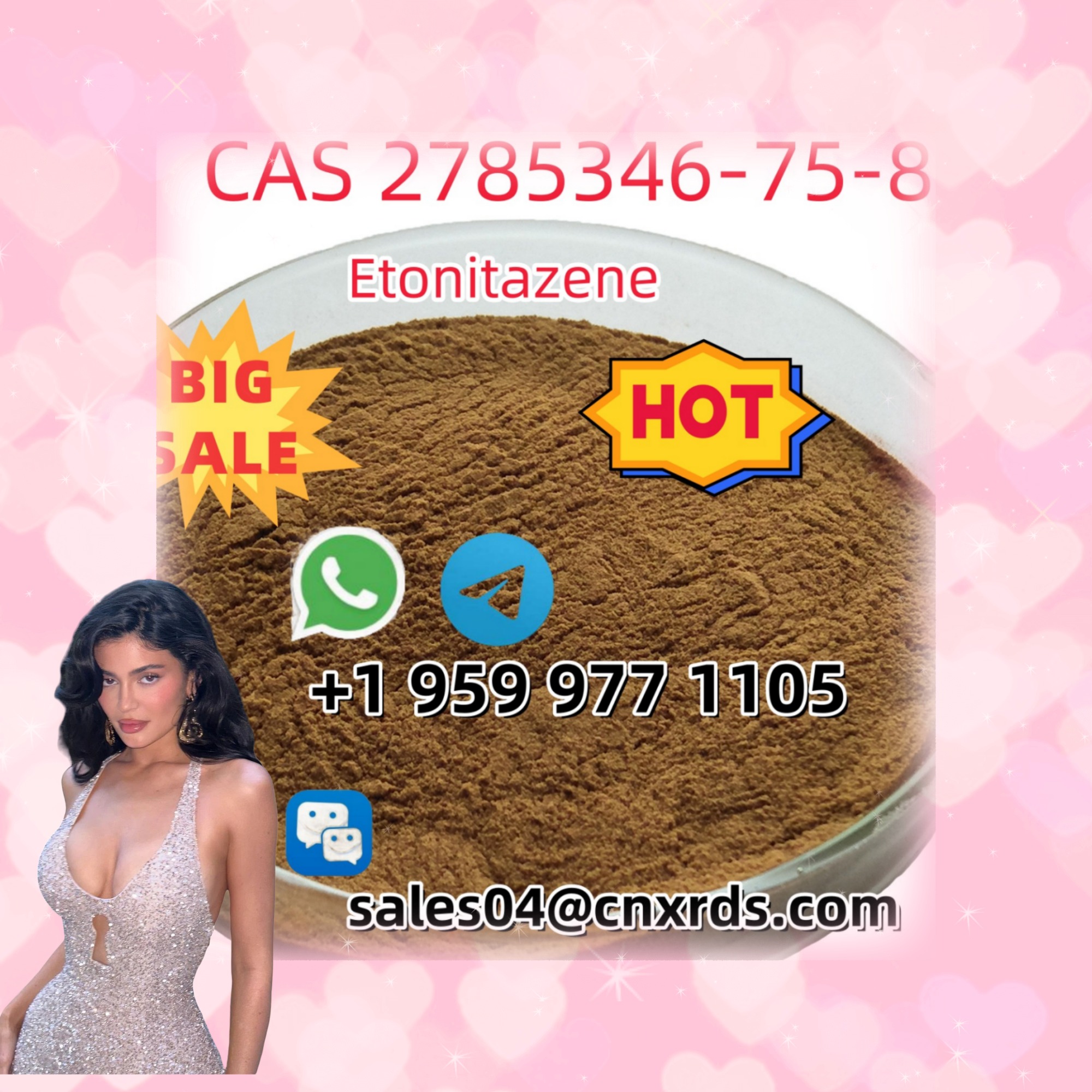 Hot Selling Powder CAS  2785346-75-8 Etonitazene  with 100% Safe and F,aaaaa,Agriculture,Free Classifieds,Post Free Ads,77traders.com