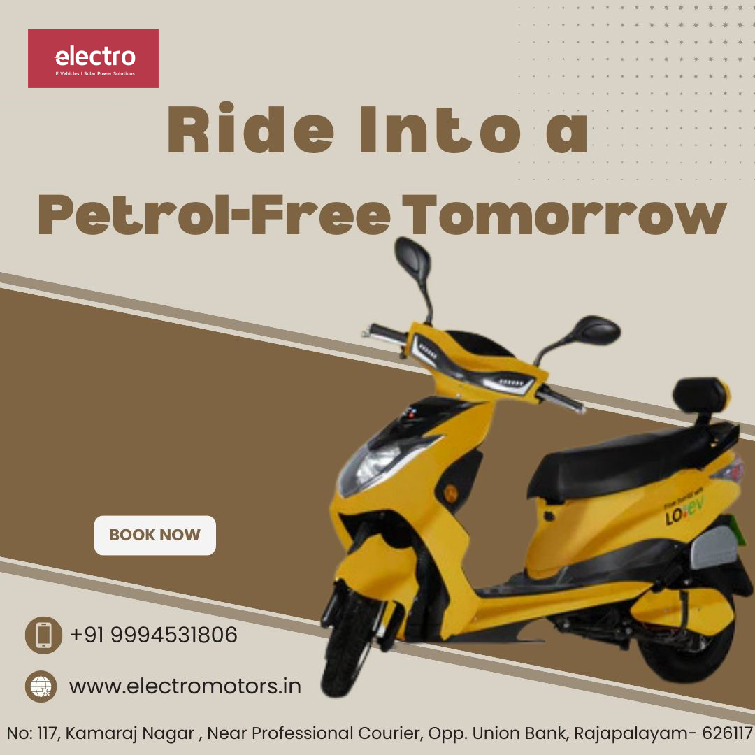 The Leading Electric Bike Dealer in Rajapalayam,Rajapalayam,Bikes,Scooters