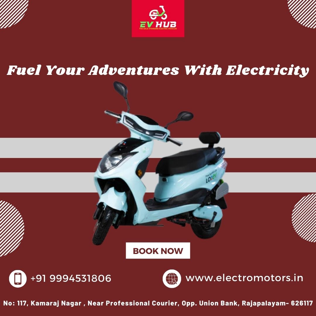 Electro Motors is a one of the leading EV-Hub Electric Bike Dealer in ,Rajapalayam,Bikes,Scooters