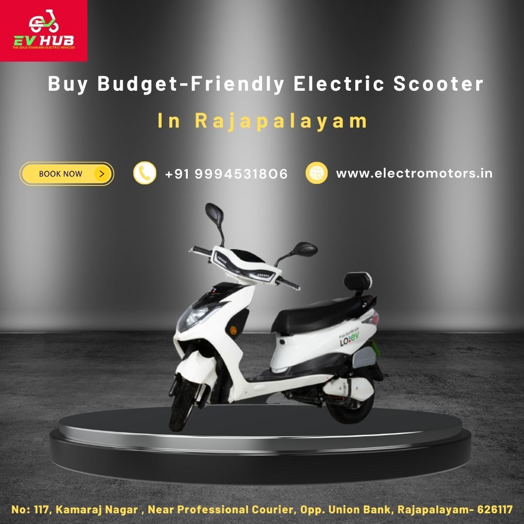 The Leading Electric Bike Dealer in Rajapalayam.,Rajapalayam,Bikes,Scooters