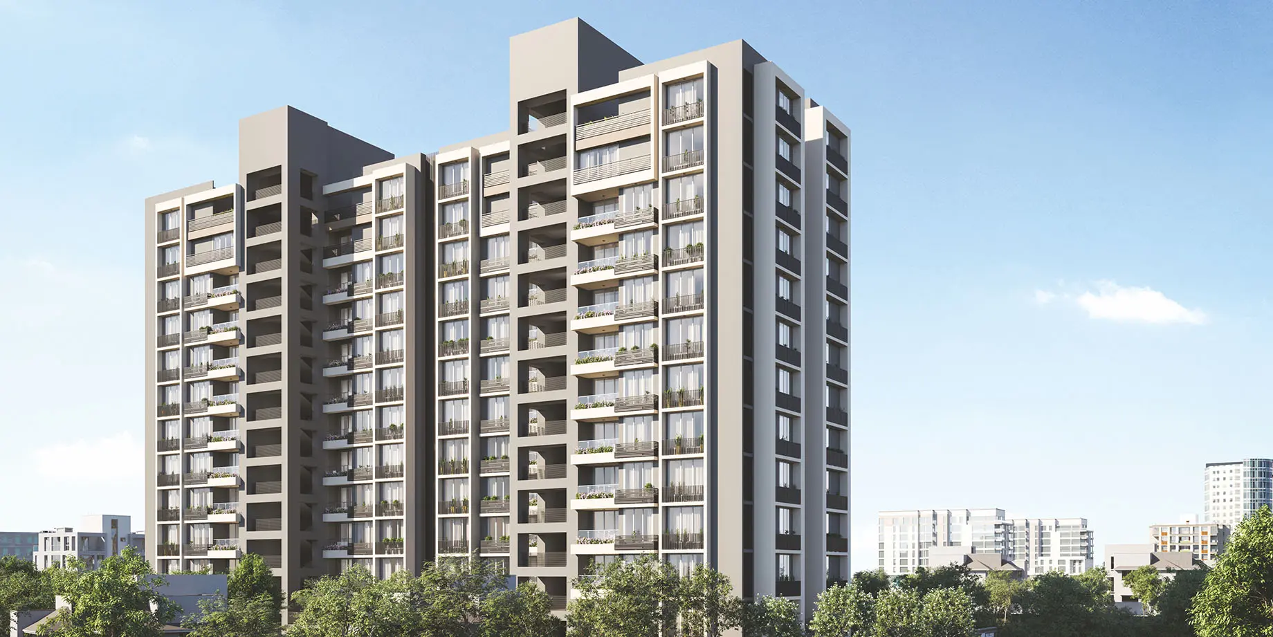 3 & 4 BHK Flats Jodhpur, Satellite Ahmedabad | Palladian Residency 4 B,Ahmedabad,Real Estate,For Sale : House & Apartment