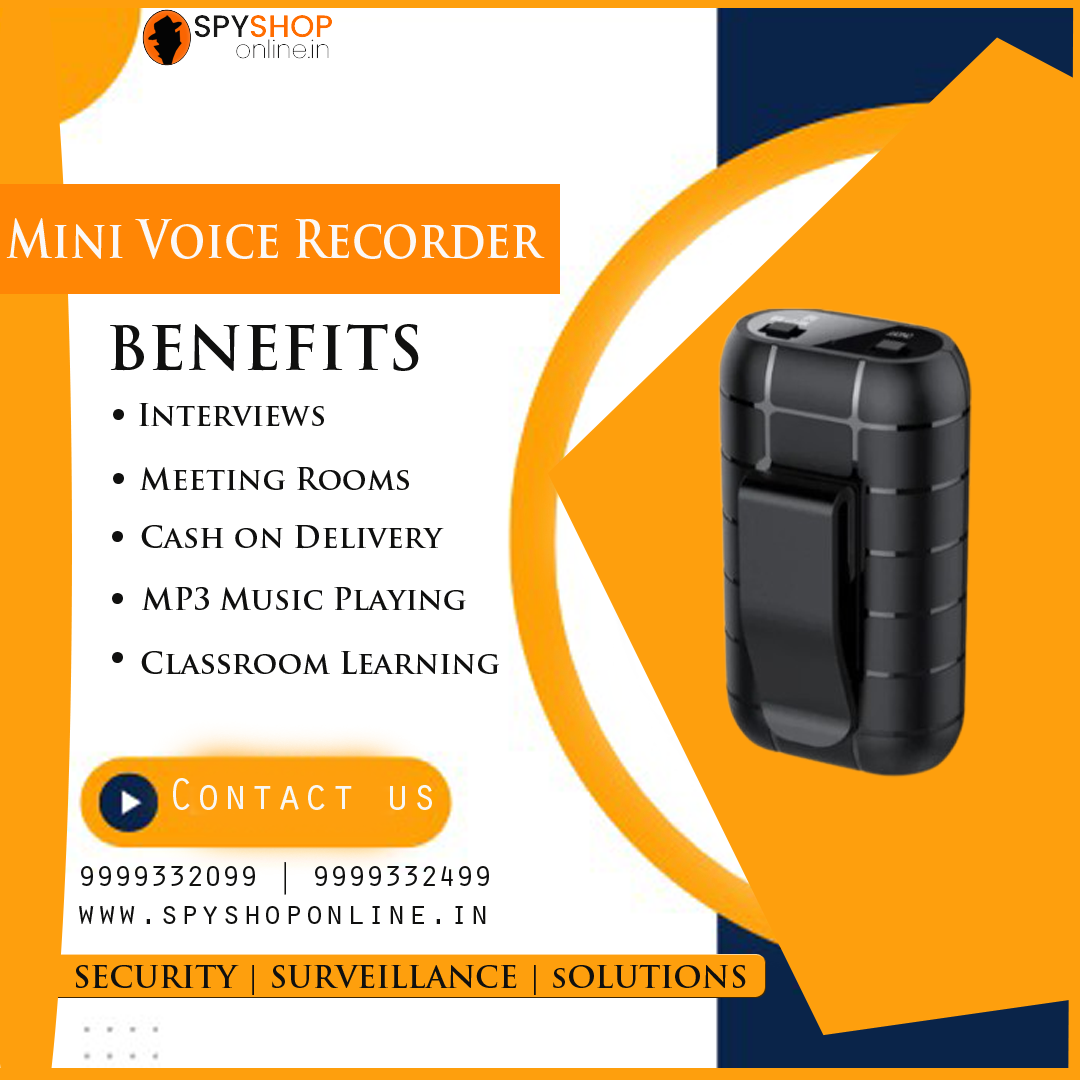 Top Mini Voice Recorder | Spy Shop Online | Weekend Sale 2023,New Delhi,Electronics & Home Appliances,Cameras & Lenses