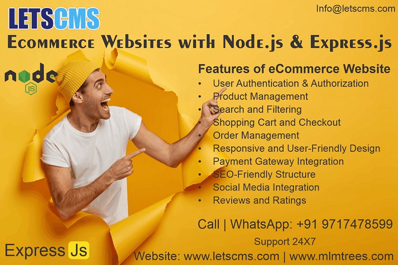 Node.js Ecommerce Website & Build a node.js Custom eCommerce web Appli,international services provider,Services,Electronics & Computers,77traders