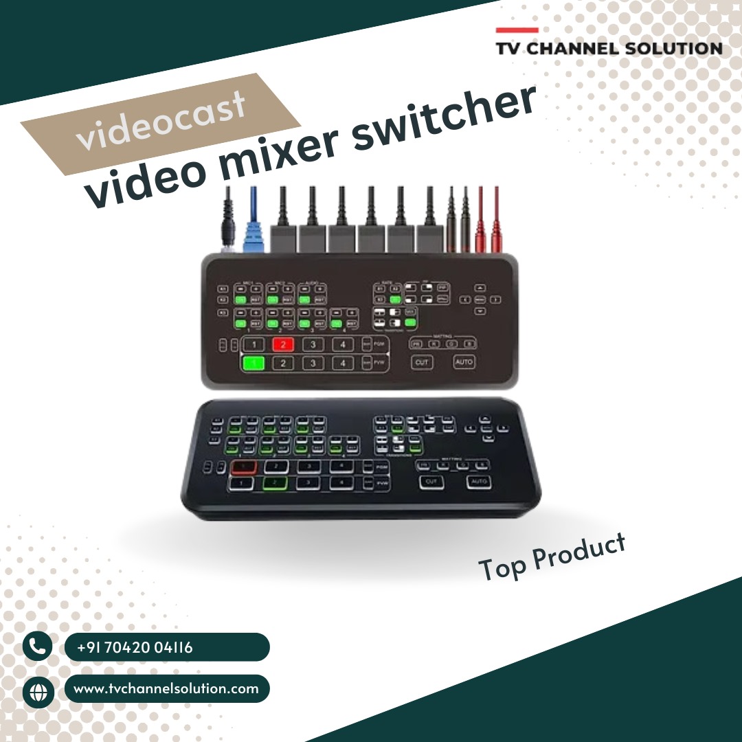 Video mixer switcher for multi cameras output ,Gautam Buddha Nagar,Electronics & Home Appliances,Cameras & Lenses